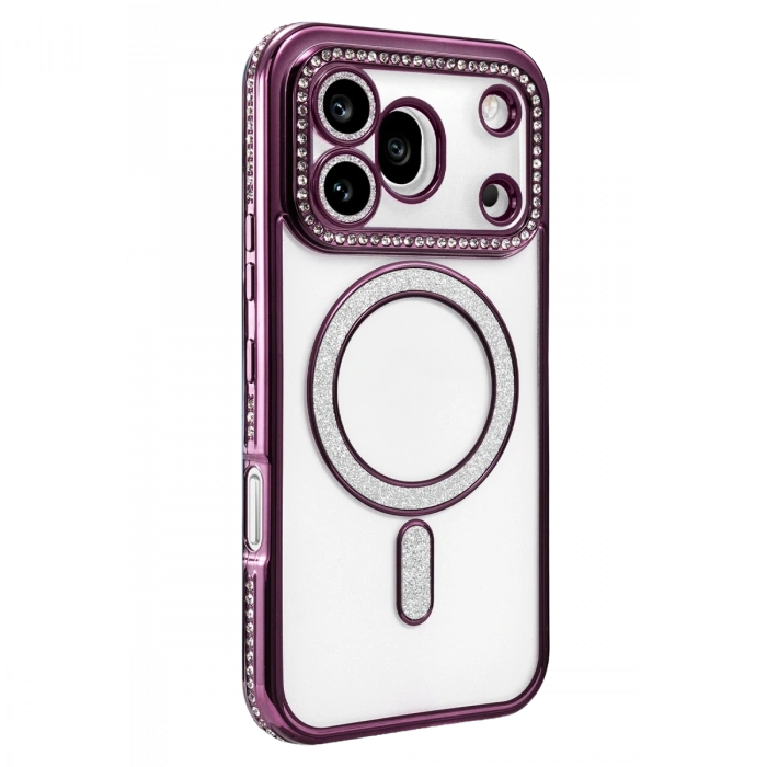 Huawei Honor 600 Pro Joke Simli Magneticsafe Kılıf - Derin Mor
