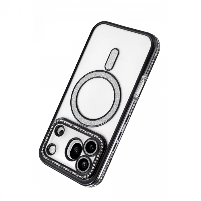 Huawei Honor 600 Pro Joke Simli Magneticsafe Kılıf - Siyah