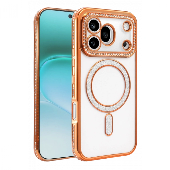 Huawei Honor 600 Pro Joke Simli Magneticsafe Kılıf - Turuncu