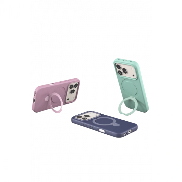 Huawei Honor 600 Regal Magsafe Standlı Kapak - Siyah