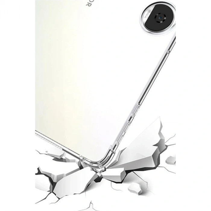 Huawei Honor Pad 9 Kılıf Anti Shock Tablet Silikon - Şeffaf