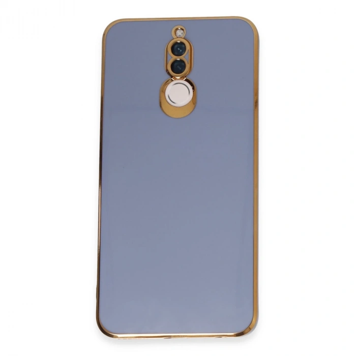 Huawei Mate 10 Lite Kılıf Volet Silikon - Mavi