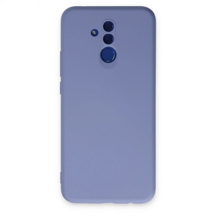 Huawei Mate 20 Lite Kılıf Nano İçi Kadife Silikon - Lila