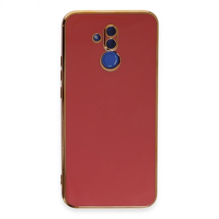 Huawei Mate 20 Lite Kılıf Volet Silikon - Kırmızı