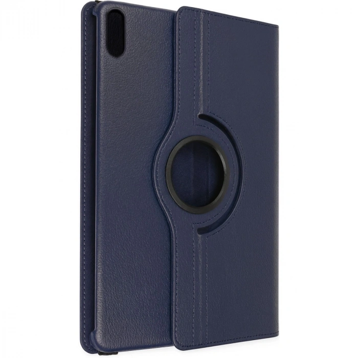 Huawei Matepad 11 10.9 360 Tablet Deri Kılıf - Lacivert