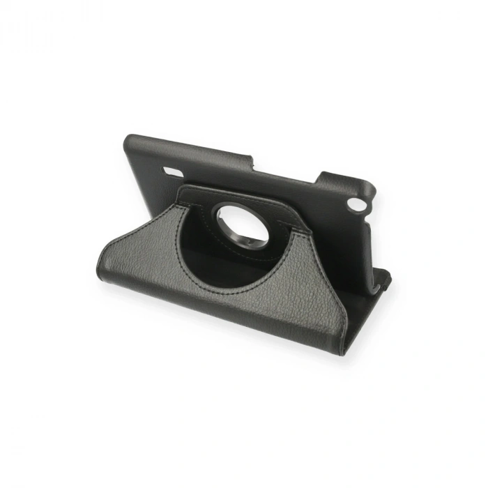 Huawei Mediapad T3 7 Kılıf 360 Tablet Deri Kılıf - Siyah