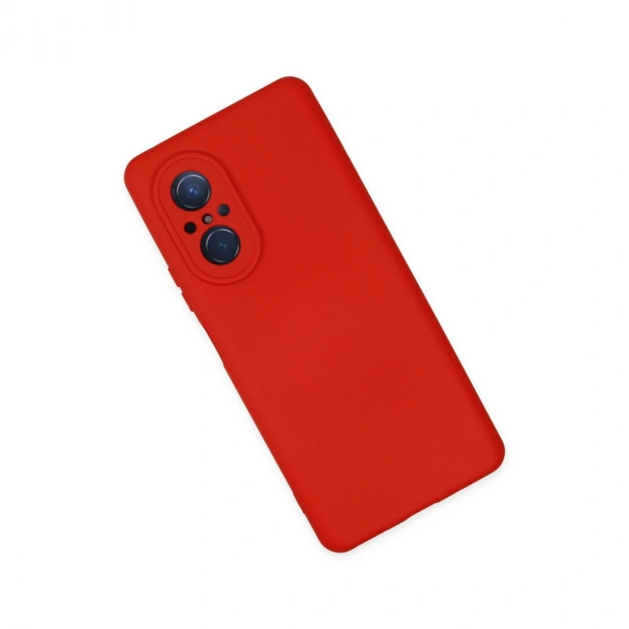 Huawei Nova 9 Se Kılıf Nano İçi Kadife Silikon - Kırmızı
