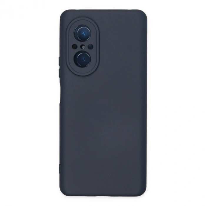 Huawei Nova 9 Se Kılıf Nano İçi Kadife Silikon - Lacivert