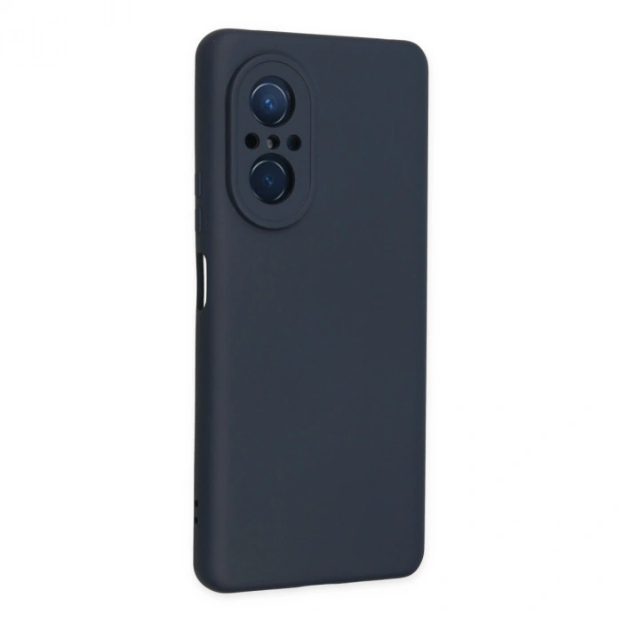 Huawei Nova 9 Se Kılıf Nano İçi Kadife Silikon - Lacivert