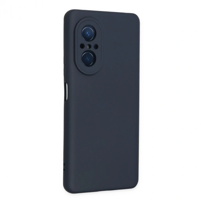 Huawei Nova 9 Se Kılıf Nano İçi Kadife Silikon - Lacivert