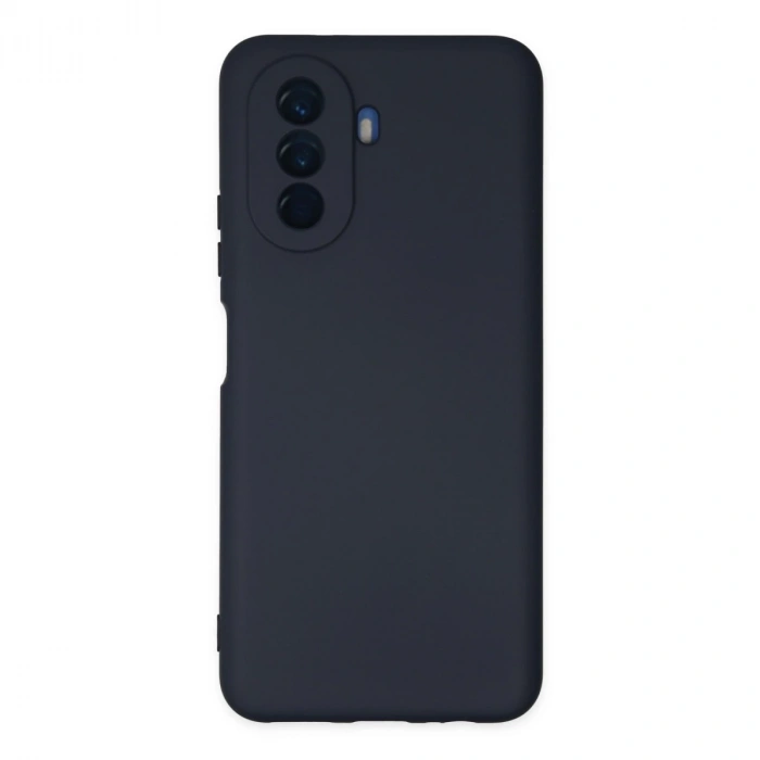 Huawei Nova Y70 Kılıf Nano İçi Kadife Silikon - Lacivert