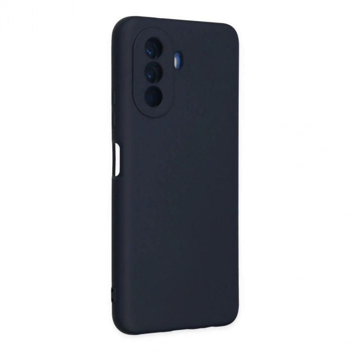 Huawei Nova Y70 Kılıf Nano İçi Kadife Silikon - Lacivert