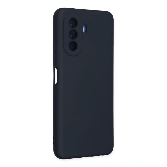 Huawei Nova Y70 Kılıf Nano İçi Kadife Silikon - Lacivert