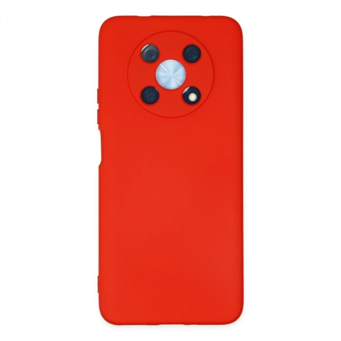 Huawei Nova Y90 Kılıf Nano İçi Kadife Silikon - Kırmızı