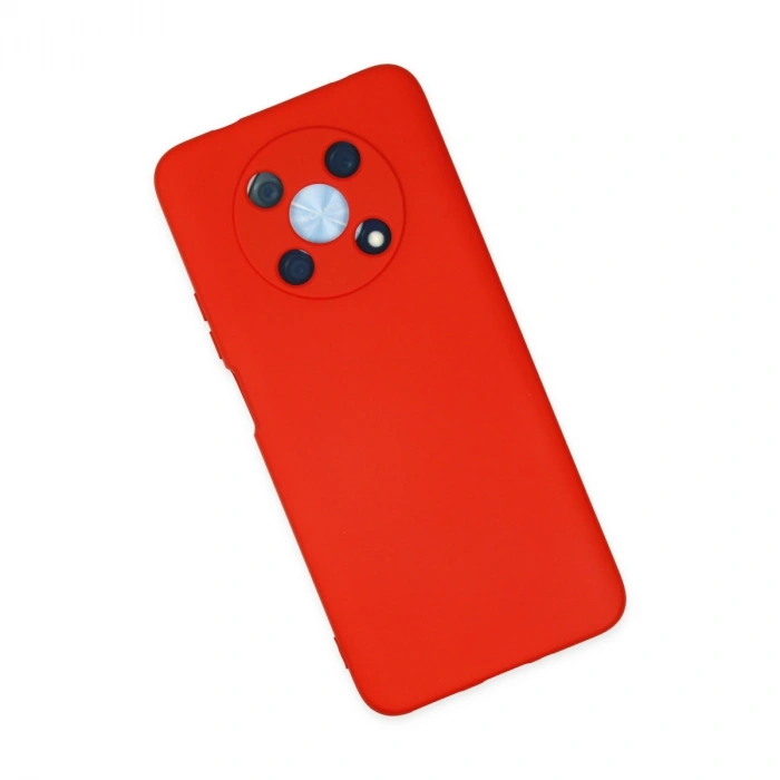 Huawei Nova Y90 Kılıf Nano İçi Kadife Silikon - Kırmızı