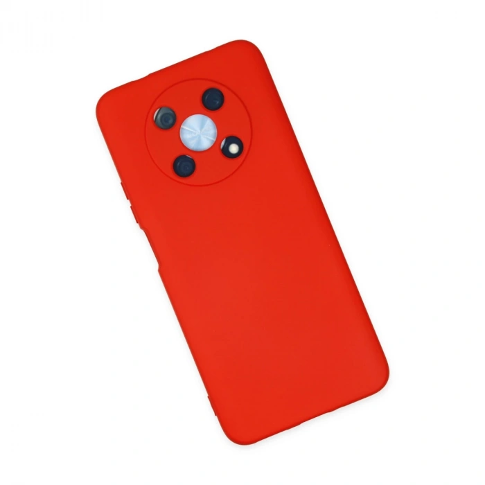 Huawei Nova Y90 Kılıf Nano İçi Kadife Silikon - Kırmızı