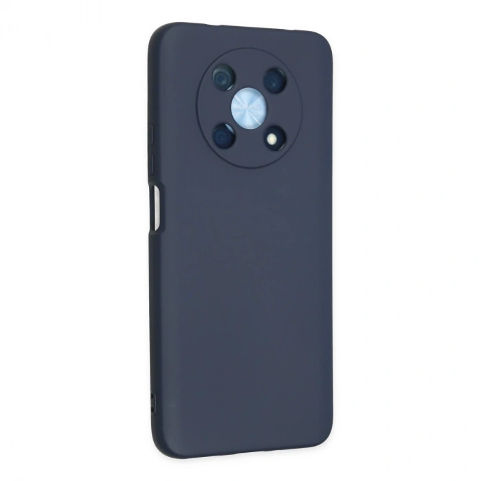 Huawei Nova Y90 Kılıf Nano İçi Kadife Silikon - Lacivert