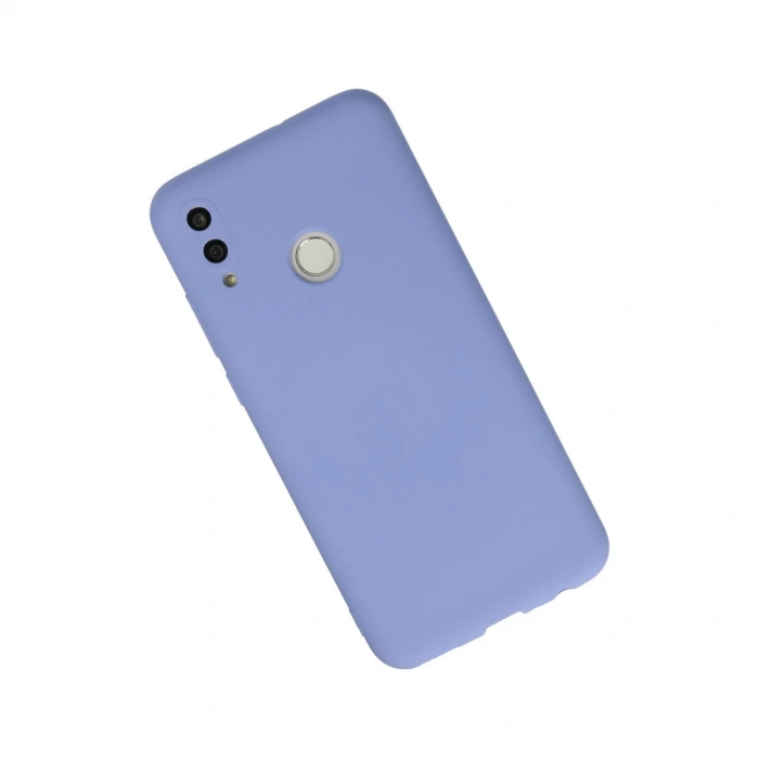 Huawei P Smart 2019 Kılıf Nano İçi Kadife Silikon - Lila