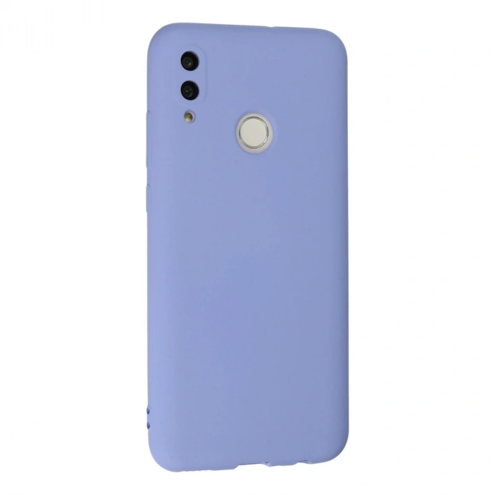 Huawei P Smart 2019 Kılıf Nano İçi Kadife Silikon - Lila