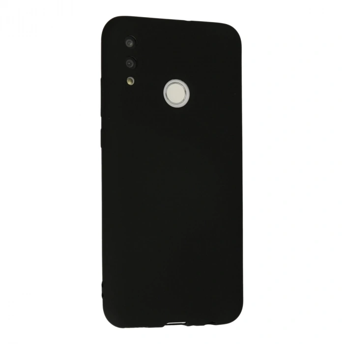 Huawei P Smart 2019 Kılıf Nano İçi Kadife Silikon - Siyah