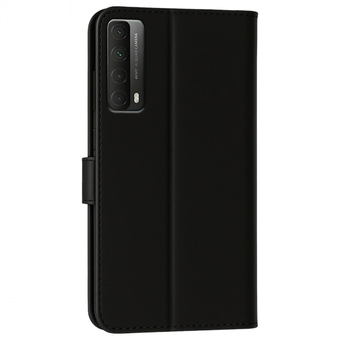 Huawei P Smart 2021 Kılıf Trend S Plus Kapaklı Kılıf - Siyah