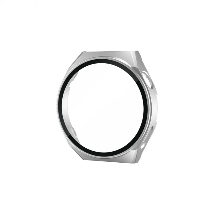 Huawei Watch Gt2 46mm Dota Camlı Kasa Ekran Koruyucu - Gümüş