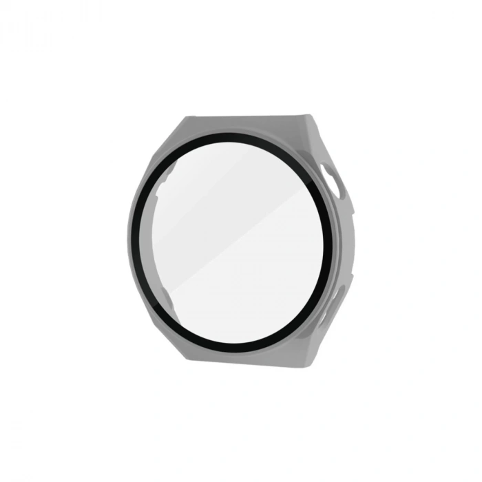 Huawei Watch Gt3 Pro 46mm Dota Camlı Kasa Ekran Koruyucu - Uzay Grisi