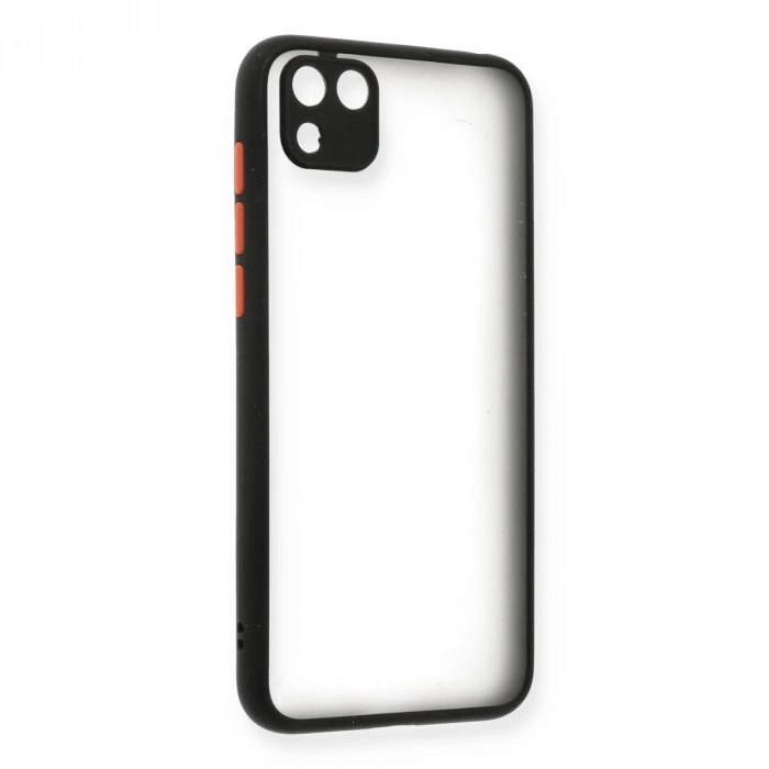 Huawei Y5p Kılıf Montreal Silikon Kapak - Siyah