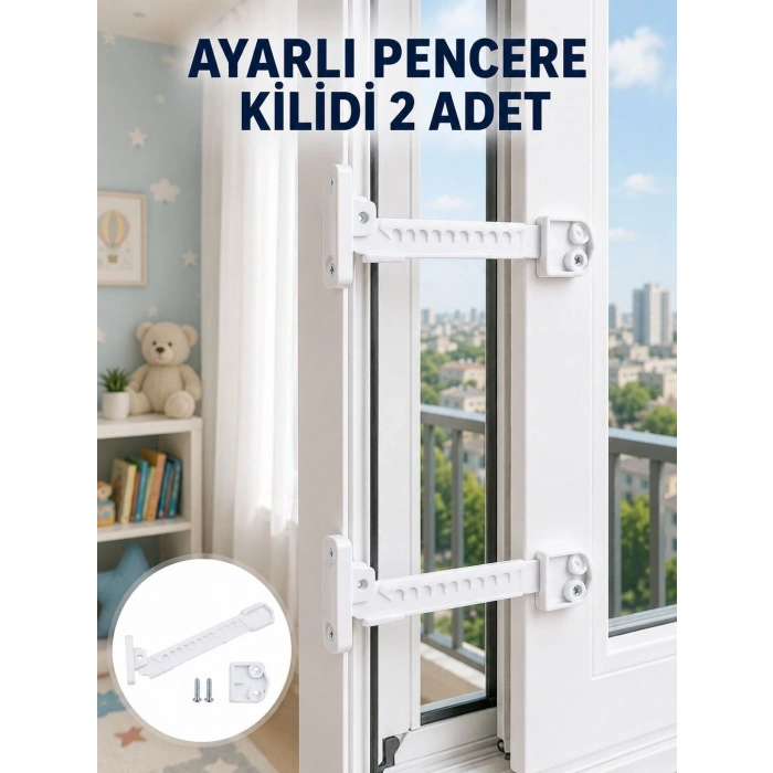 İçe Açılan Pencereler İçin Güvenlik Ve Sınırlayıcı Aparat Yeni Nesil