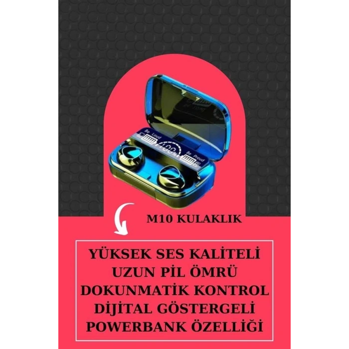 İkili Set Akıllı Saat Ve Bluetooth Kulaklık Kablosuz Uzun Pil Ömrü Spor Modları