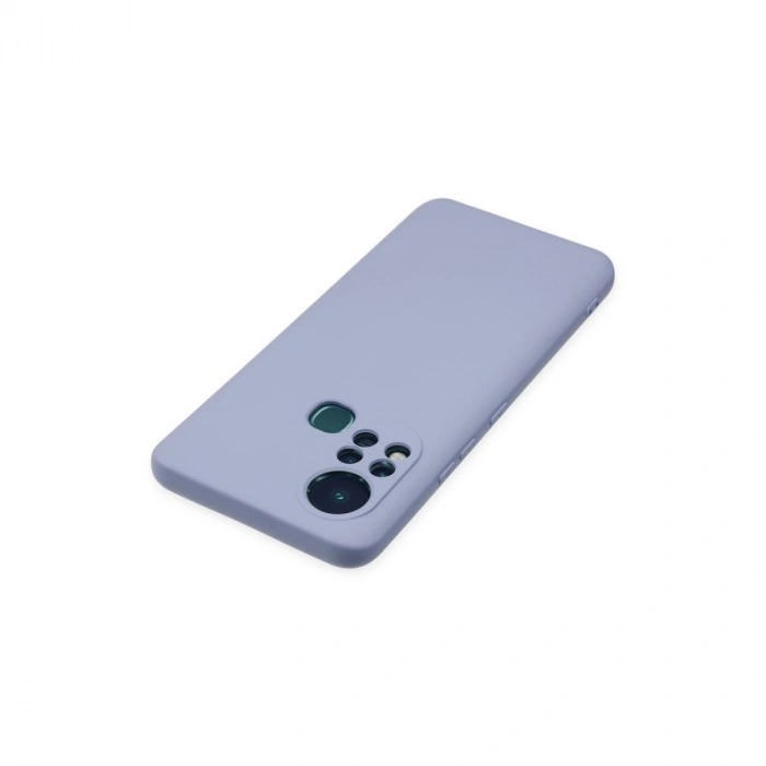 İnfinix Hot 11s Kılıf Nano İçi Kadife Silikon - Lila