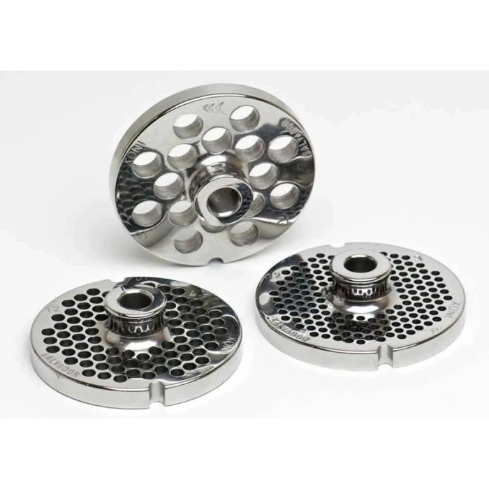 İnox Paslanmaz Kıyma Makinesi Aynası, Ağızı 12 No - 4 Mm