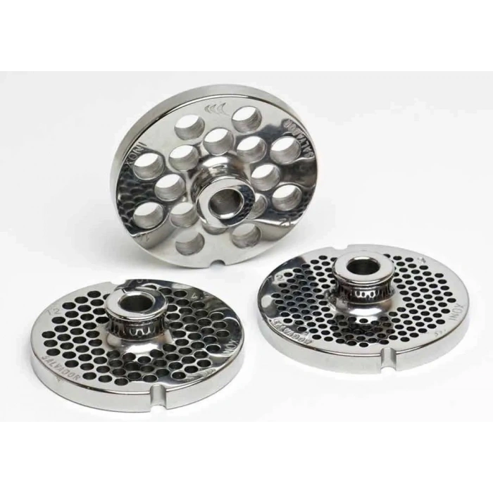 İnox Paslanmaz Kıyma Makinesi Aynası, Ağızı 12 No - 4 Mm