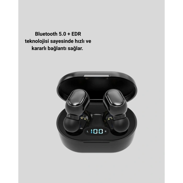İos Ve Android Uyumlu Bluetooth 5.0 Kulaklık