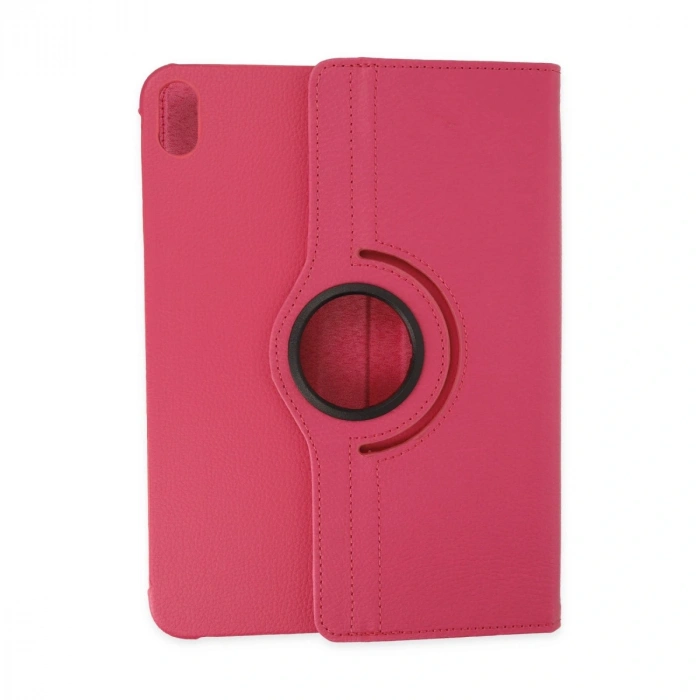 İpad 2022 10.9 (10.nesil) Kılıf 360 Tablet Deri Kılıf - Pembe