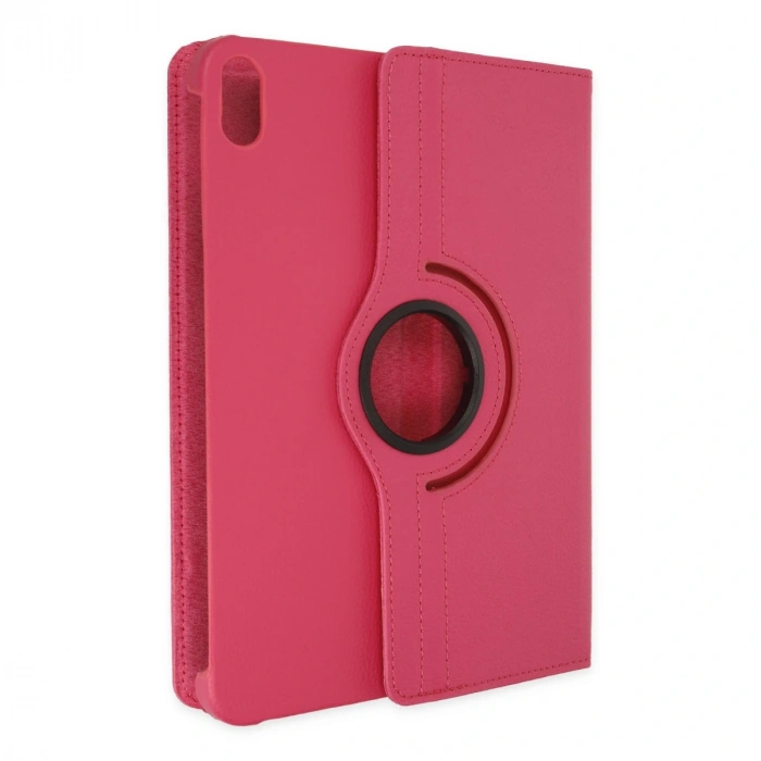 İpad 2022 10.9 (10.nesil) Kılıf 360 Tablet Deri Kılıf - Pembe