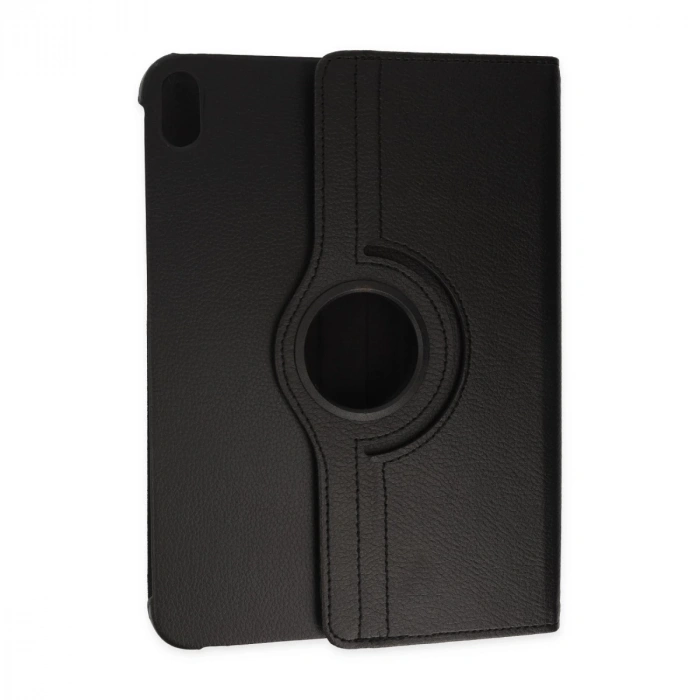 İpad 2022 10.9 (10.nesil) Kılıf 360 Tablet Deri Kılıf - Siyah