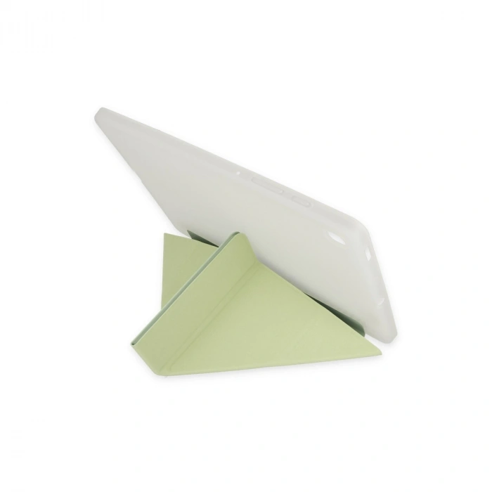 İpad 2022 10.9 (10.nesil) Kılıf Kalemlikli Mars Tablet Kılıfı - Açık Yeşil