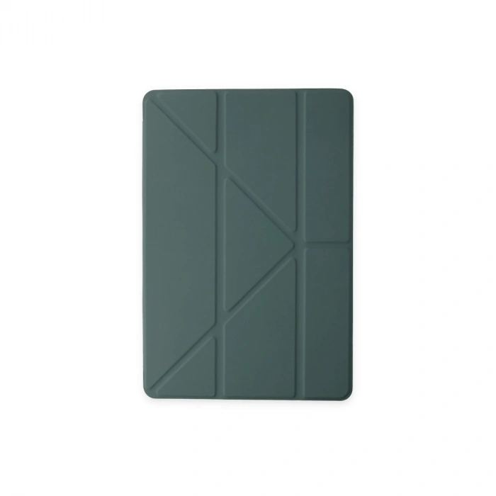 İpad 2022 10.9 (10.nesil) Kılıf Kalemlikli Mars Tablet Kılıfı - Koyu Yeşil