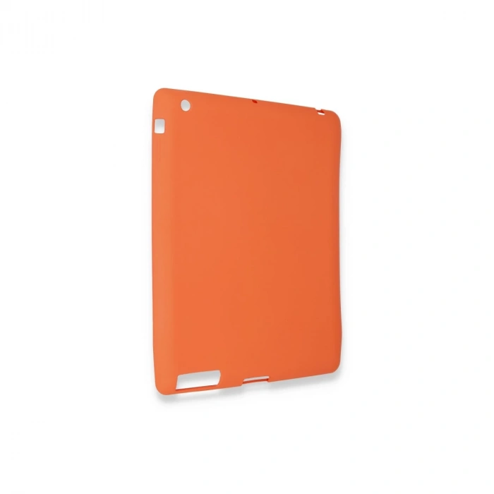 İpad 4 9.7 Kılıf Evo Tablet Silikon - Turuncu