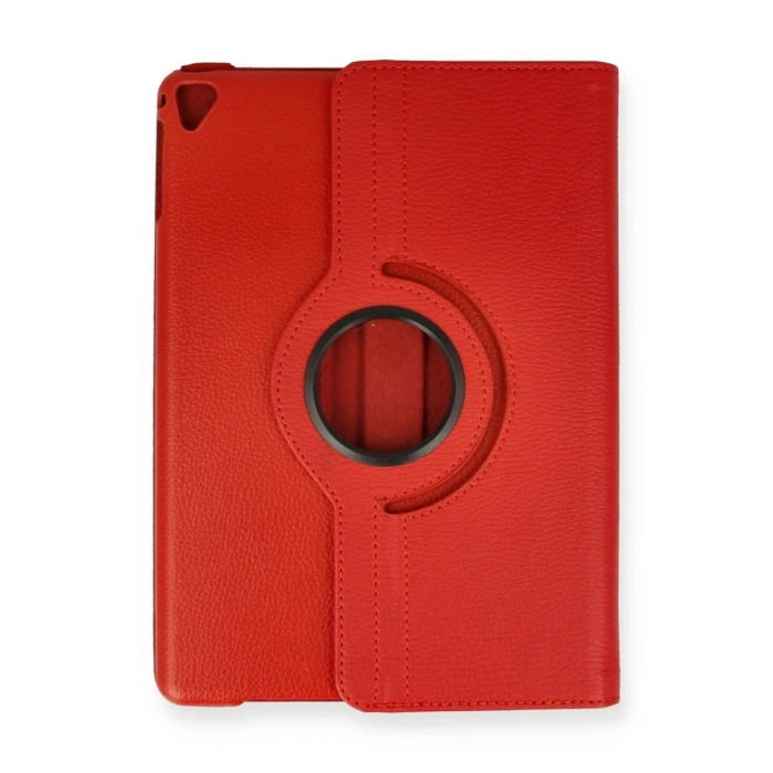 İpad 9.7 (2018) Kılıf 360 Tablet Deri Kılıf - Kırmızı