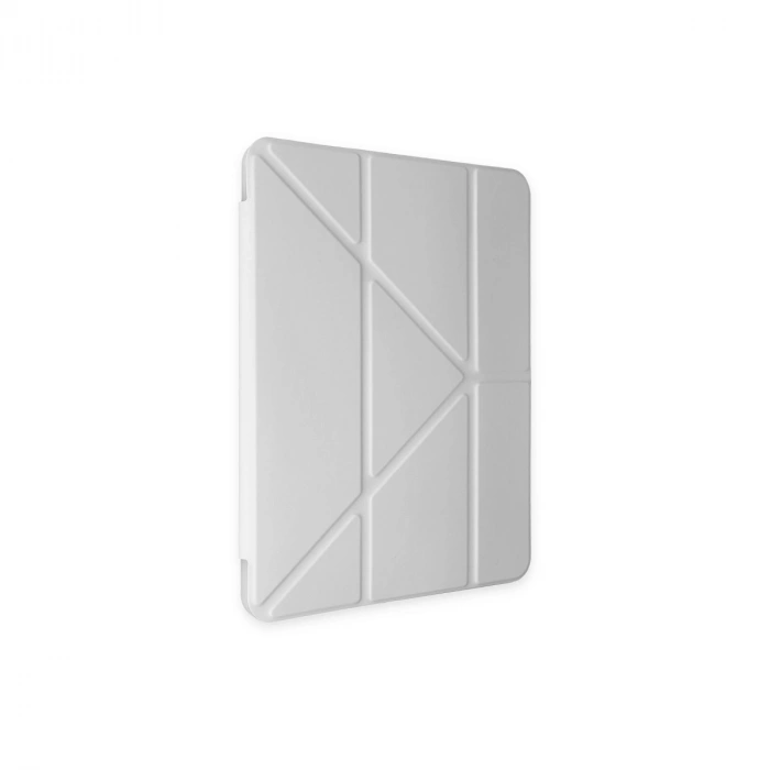 İpad 9.7 (2018) Kılıf Kalemlikli Mars Tablet Kılıfı - Gri