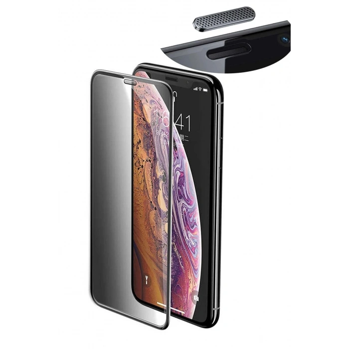 Iphone 11 Pro Uyumlu Hayalet Ekran Gizli Tam Kaplayan Kırılmaz Cam Seramik Ekran Koruyucu Film (599)