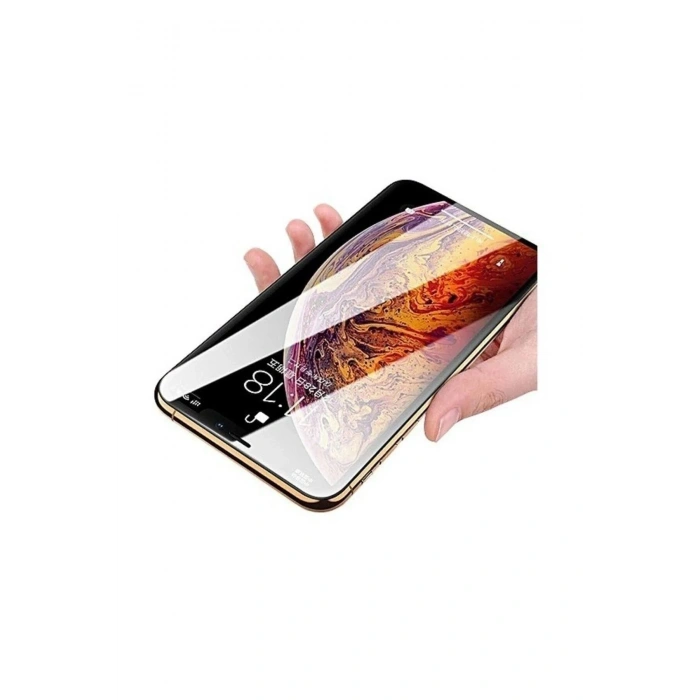 Iphone 11 Uyumlu 9D Tam Kaplayan Parmak Izi Bırakmayan Ekran Koruyucu Film (599)