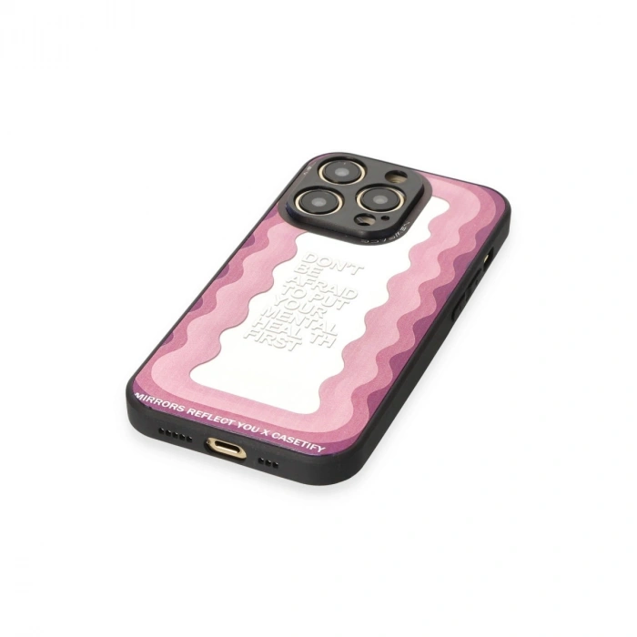 İphone 12 Pro Kılıf Mirror Desenli Kapak - Mirror - 11