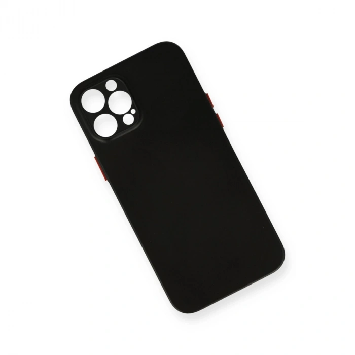 İphone 12 Pro Max Kılıf Pp Ultra İnce Kapak - Siyah