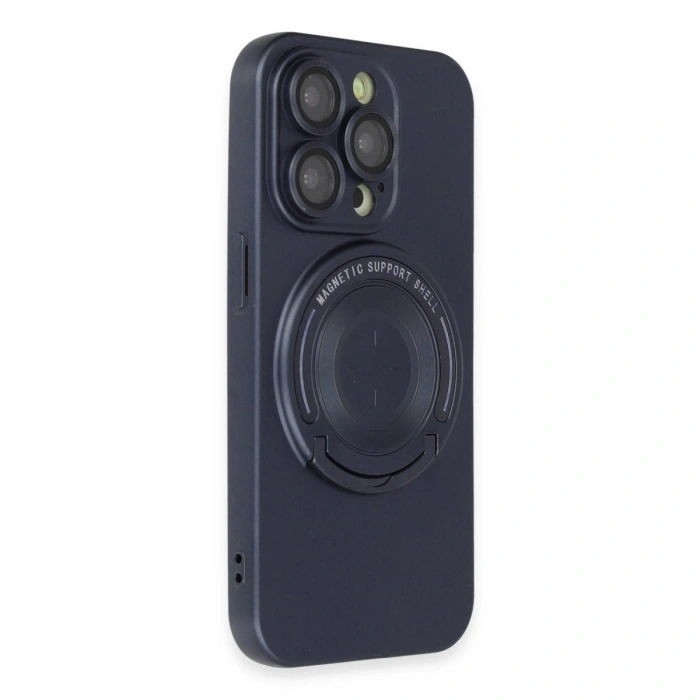 İphone 13 Pro Kılıf Lukka Magneticsafe Kapak - Lacivert