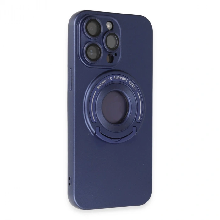 İphone 13 Pro Max Kılıf Lukka Magneticsafe Kapak - Lacivert