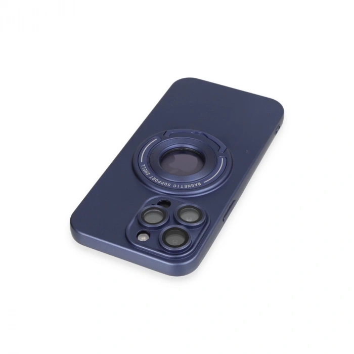 İphone 13 Pro Max Kılıf Lukka Magneticsafe Kapak - Lacivert