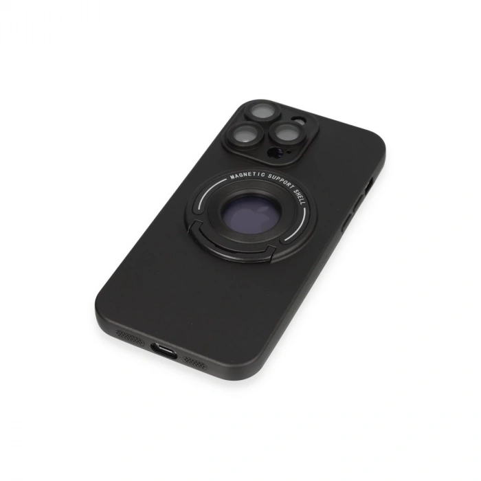 İphone 13 Pro Max Kılıf Lukka Magneticsafe Kapak - Siyah